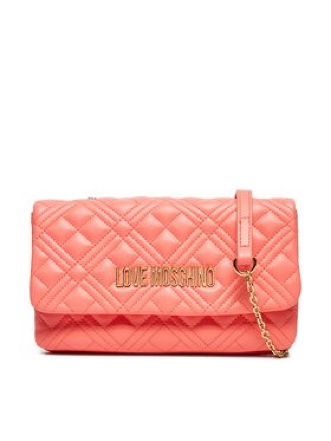 LOVE MOSCHINO Torebka JC4097PP1MLA0464 Koralowy