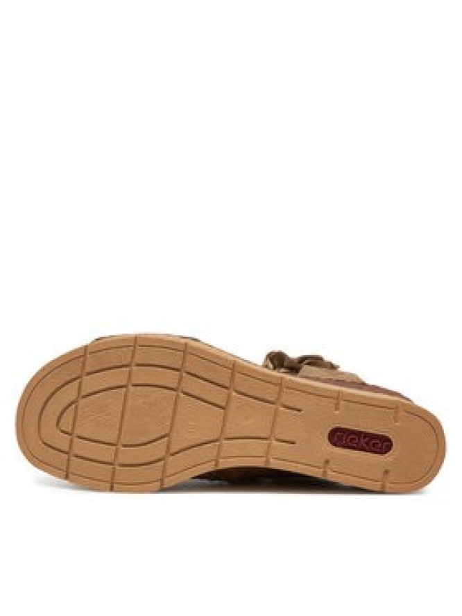 Rieker Sandały 63791-60 Brązowy