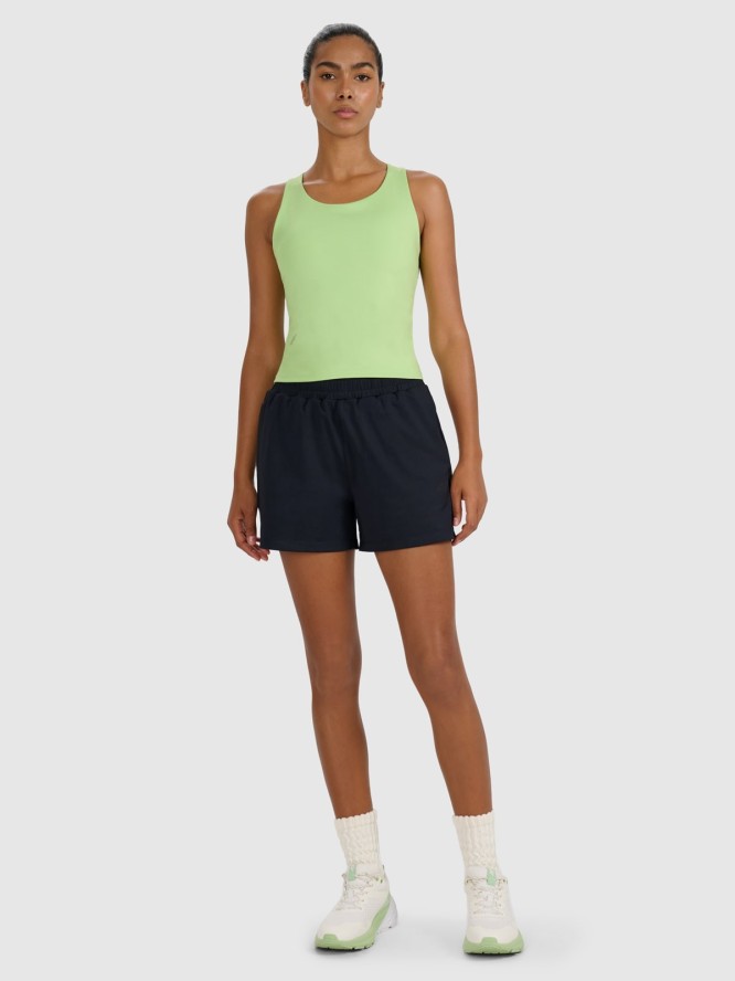 4F Top treningowy szybkoschnący damski - zielony L