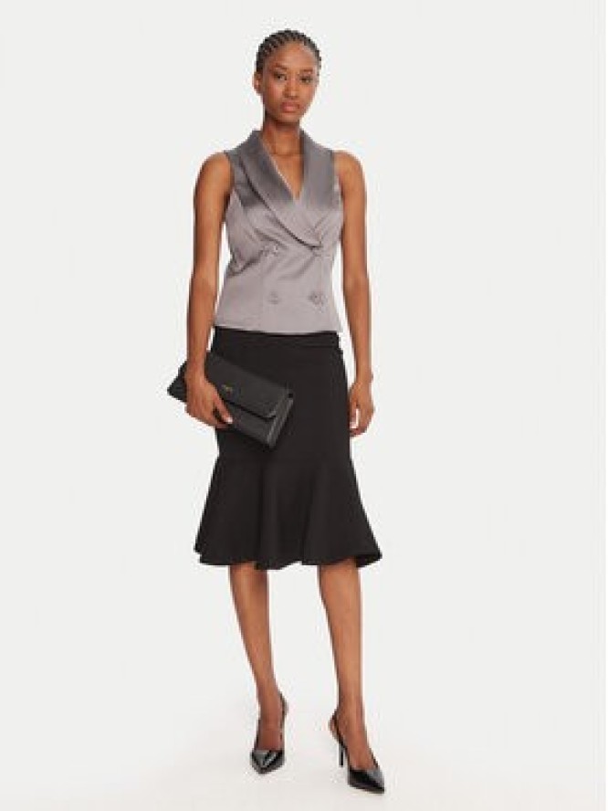 Rinascimento Kamizelka garniturowa CFC0124958003 Beżowy Slim Fit