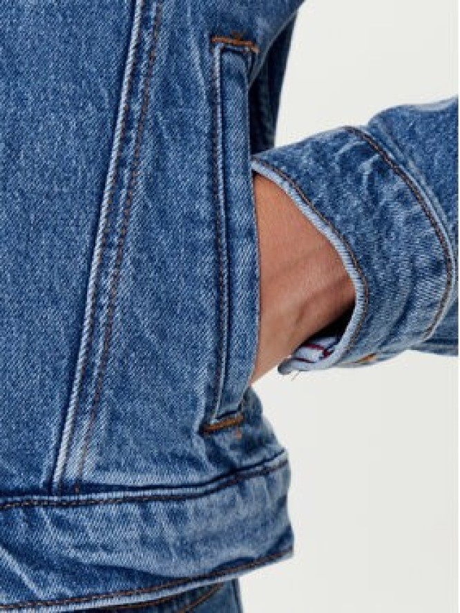 Tommy Jeans Kurtka jeansowa Classic DW0DW21414 Niebieski Regular Fit