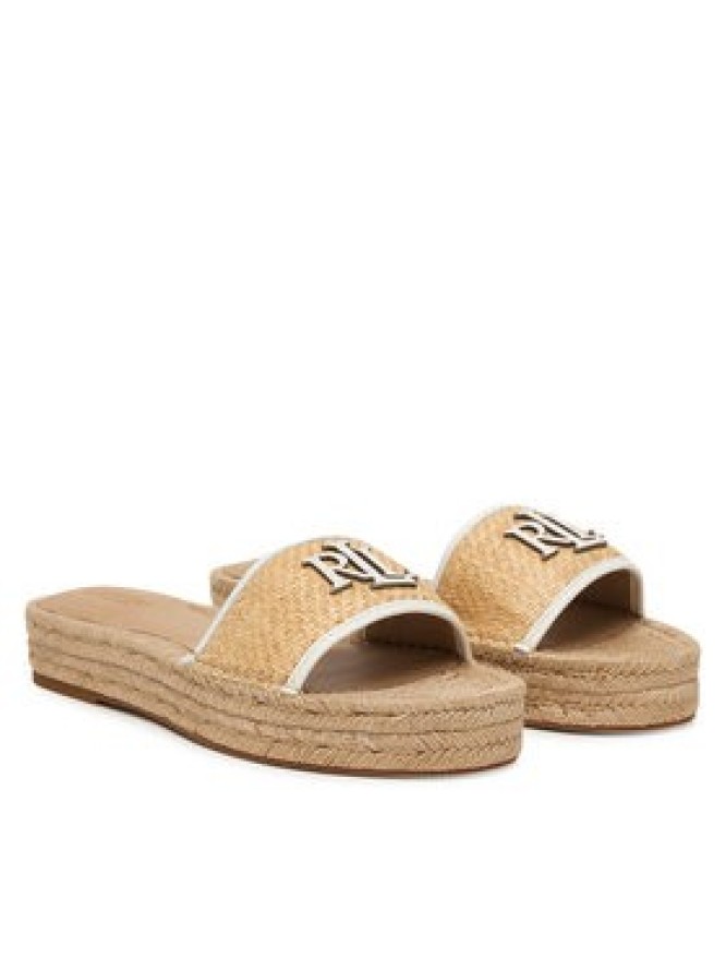 LAUREN RALPH LAUREN Espadryle 802P06398004 Beżowy