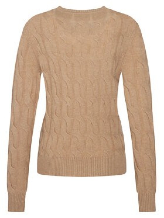 Tommy Hilfiger Kardigan WW0WW47463 Beżowy Regular Fit