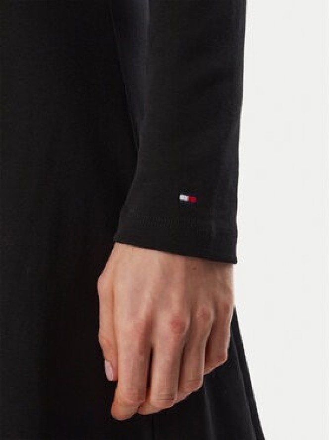 Tommy Hilfiger Sukienka codzienna WW0WW51726 Czarny Slim Fit