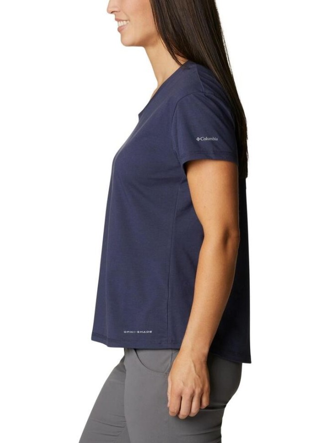 Koszulka z krótkim rękawem Sun Trek SS Tee - niebieska