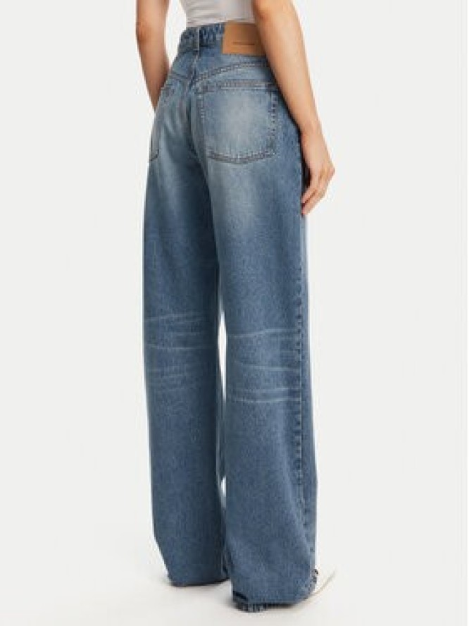 AMI Paris Jeansy FTR450.DE0046 Granatowy Regular Fit