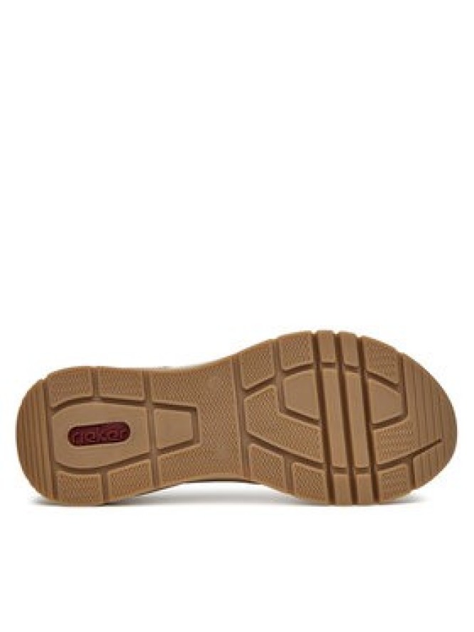 Rieker Sneakersy M6607-60 Beżowy