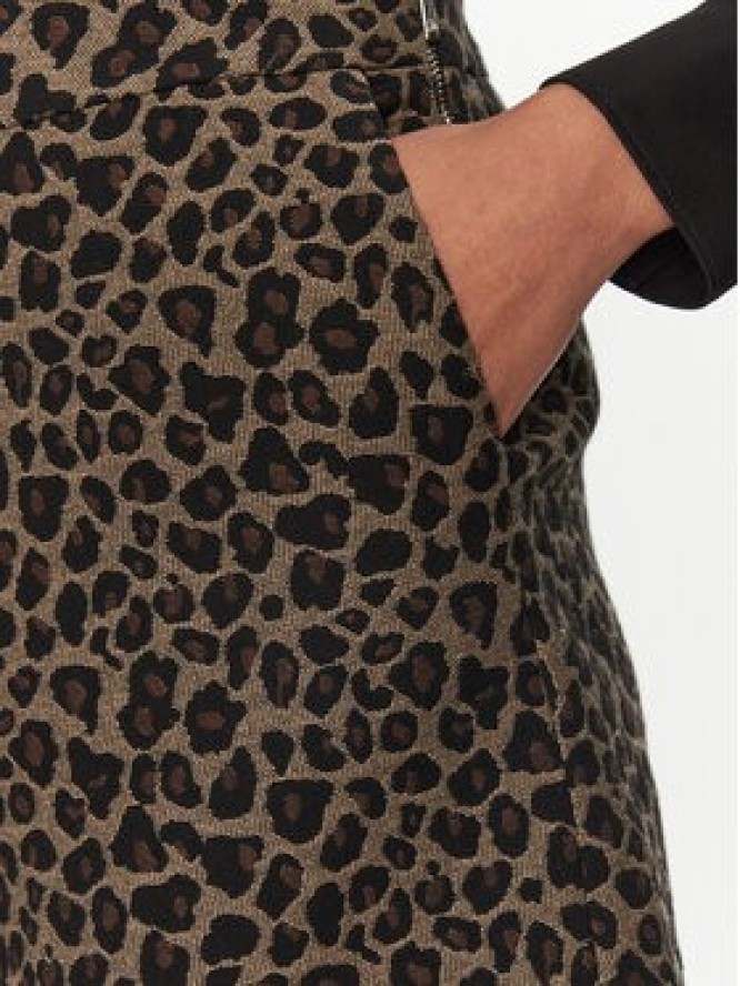 Morgan Szorty materiałowe 251-SHILI.F Brązowy Straight Fit