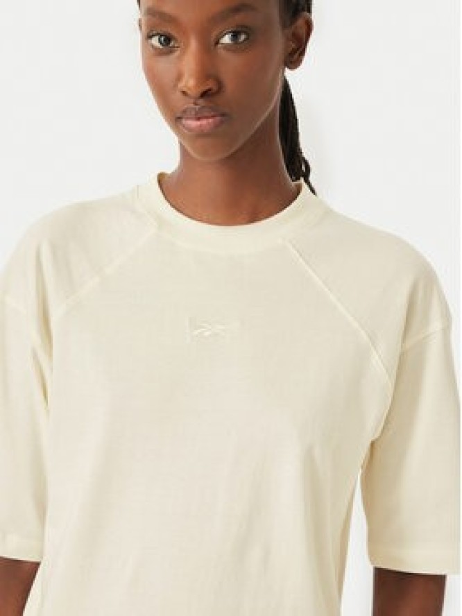 Reebok T-Shirt Reebok X Ewa Chodakowska Mila RK25977CCW Beżowy jasny Regular Fit