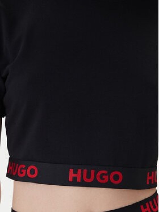 Hugo T-Shirt Logo 50520497 Czarny Relaxed Fit