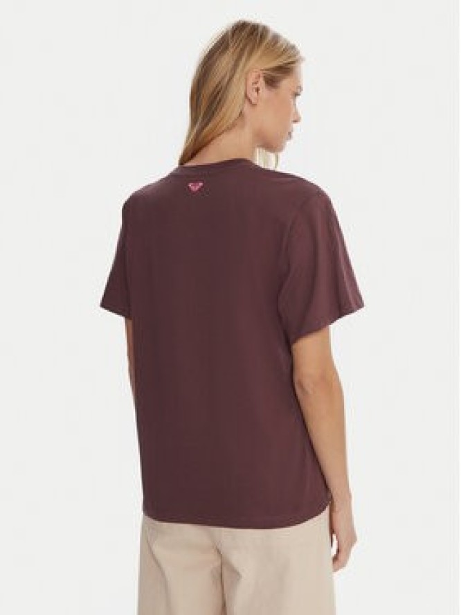 Roxy T-Shirt Hangloose The Sky ERJZT06020 Fioletowy Regular Fit