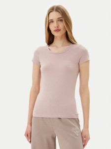 EA7 Emporio Armani T-Shirt 8NTT65 TJDQZ U4079 Różowy Regular Fit