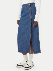 Billabong Spódnica jeansowa Day Off Denim EBJDK03000 Granatowy Regular Fit