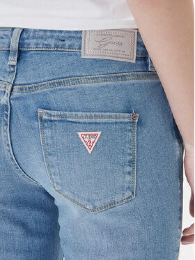 Guess Jeansy W6RA15 D6882 Niebieski Regular Fit