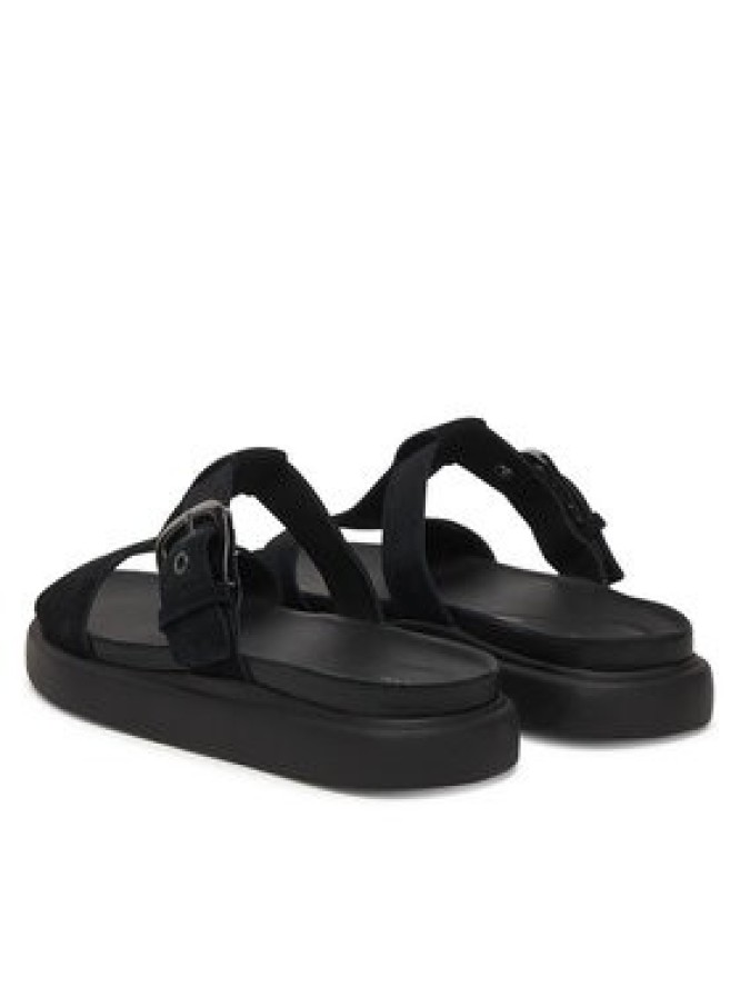 Clarks Klapki Aristella West 26185813 Czarny