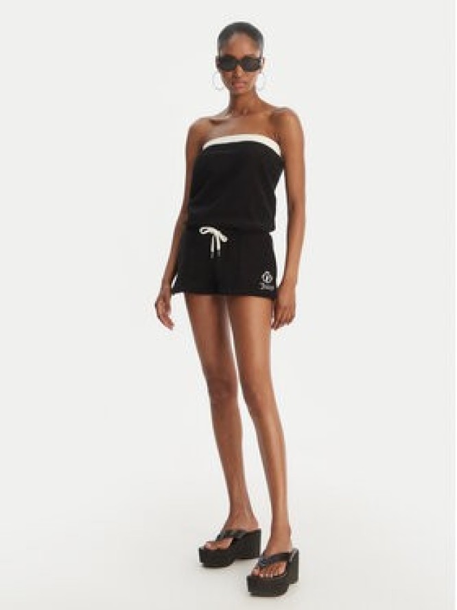 Juicy Couture Kombinezon Applique Terry JCWFP126316 Czarny Regular Fit
