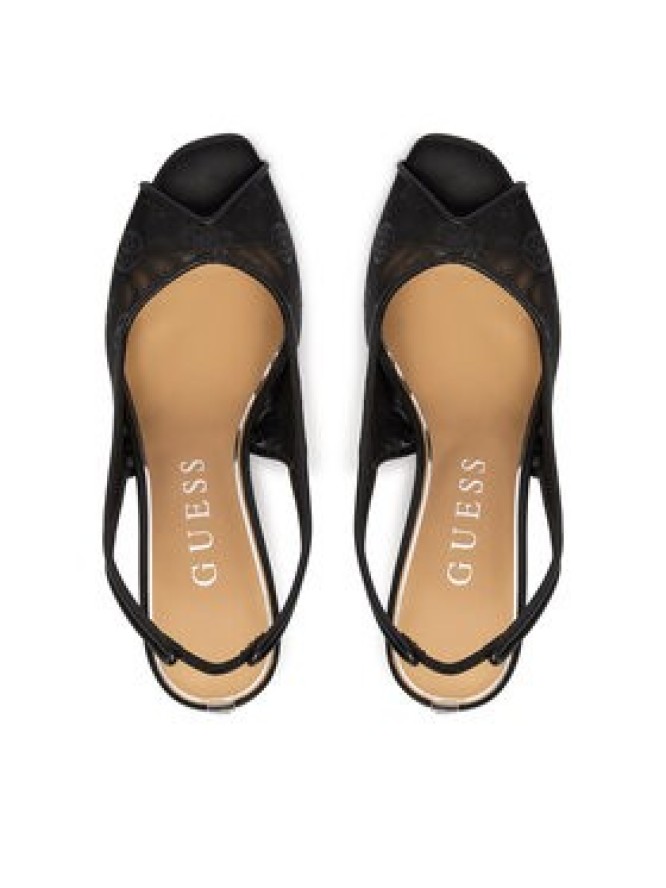 Guess Sandały FLJKIS FAL07 Czarny