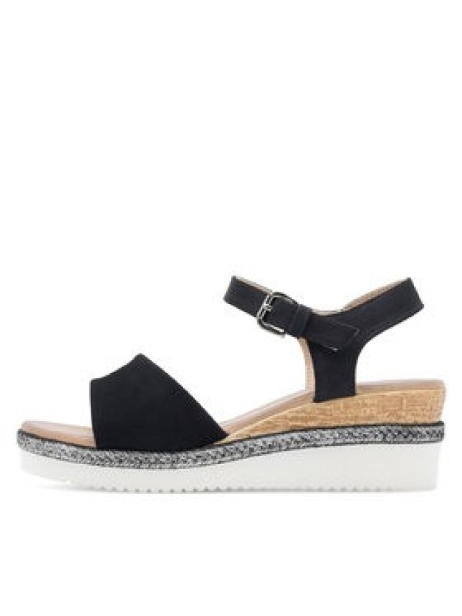 Clara Barson Espadryle WS2189-15 Czarny