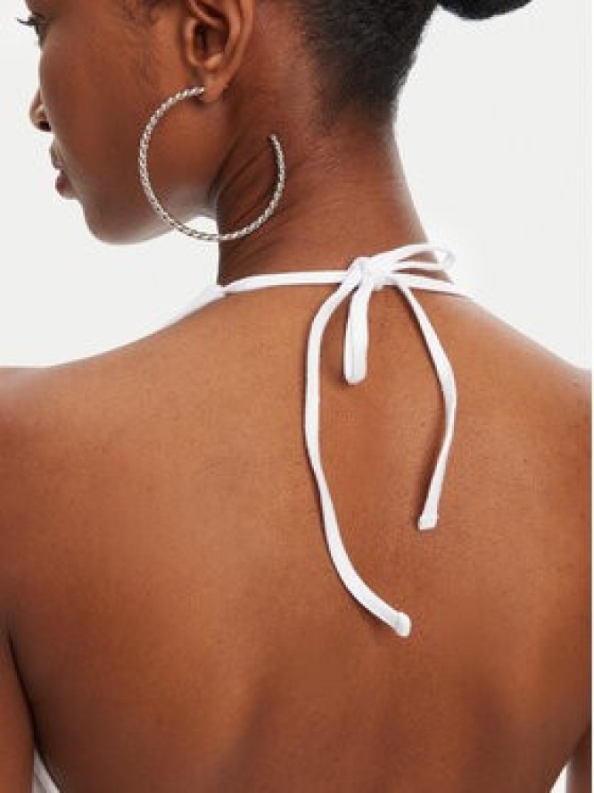 Juicy Couture Top Tied JCWCT125306 Biały Slim Fit