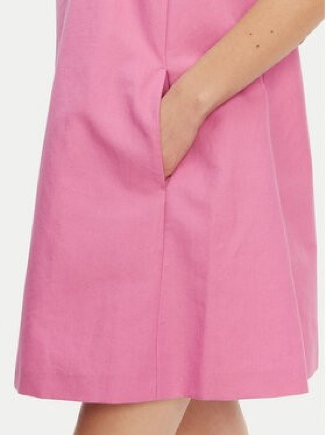 Weekend Max Mara Sukienka codzienna Racer 2515221102 Różowy Regular Fit