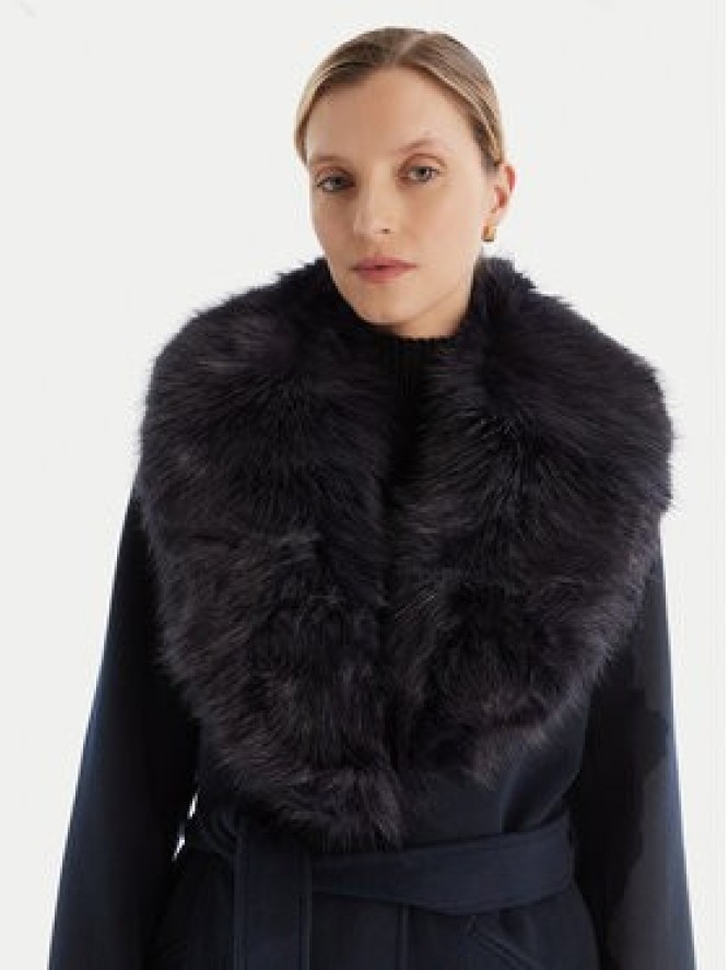 MICHAEL Michael Kors Płaszcz wełniany 77A7141M21 Granatowy Regular Fit