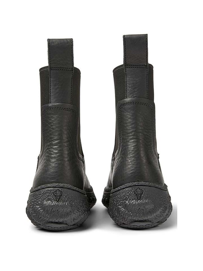 Camper Skórzane sztyblety w kolorze czarnym rozmiar: 37