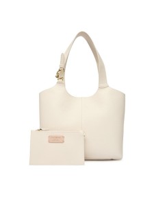 Coccinelle Torebka SHA Coccinelle C-Easy E1 SHA 11 02 01 Écru