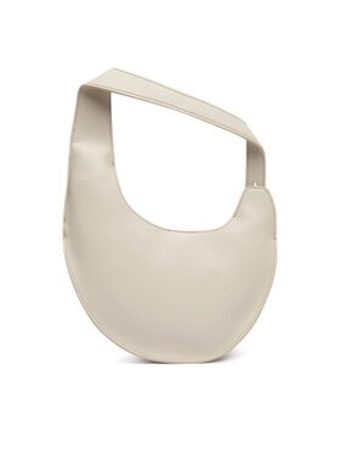 Calvin Klein Torebka Asym Buckle Shoulder Bag LV04F3872G Kremowy