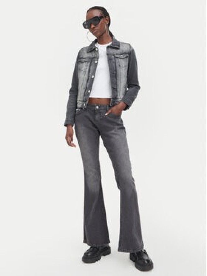 Juicy Couture Kurtka jeansowa JCDIJ126957 Szary Regular Fit