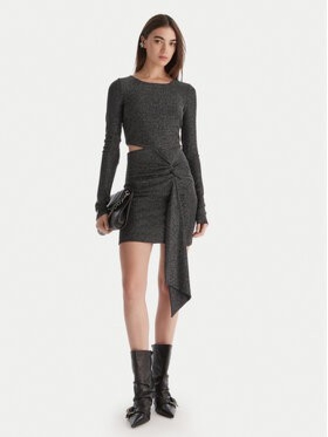 Patrizia Pepe Sukienka koktajlowa 2A2972/J340-K478 Czarny Regular Fit