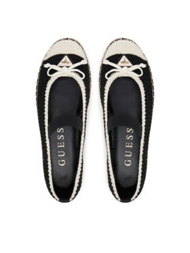 Guess Espadryle FLJJON FAB02 Czarny