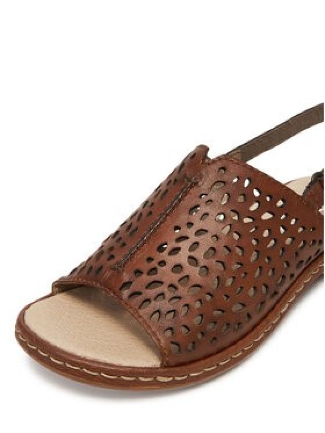 Rieker Sandały 65985-25 Beżowy