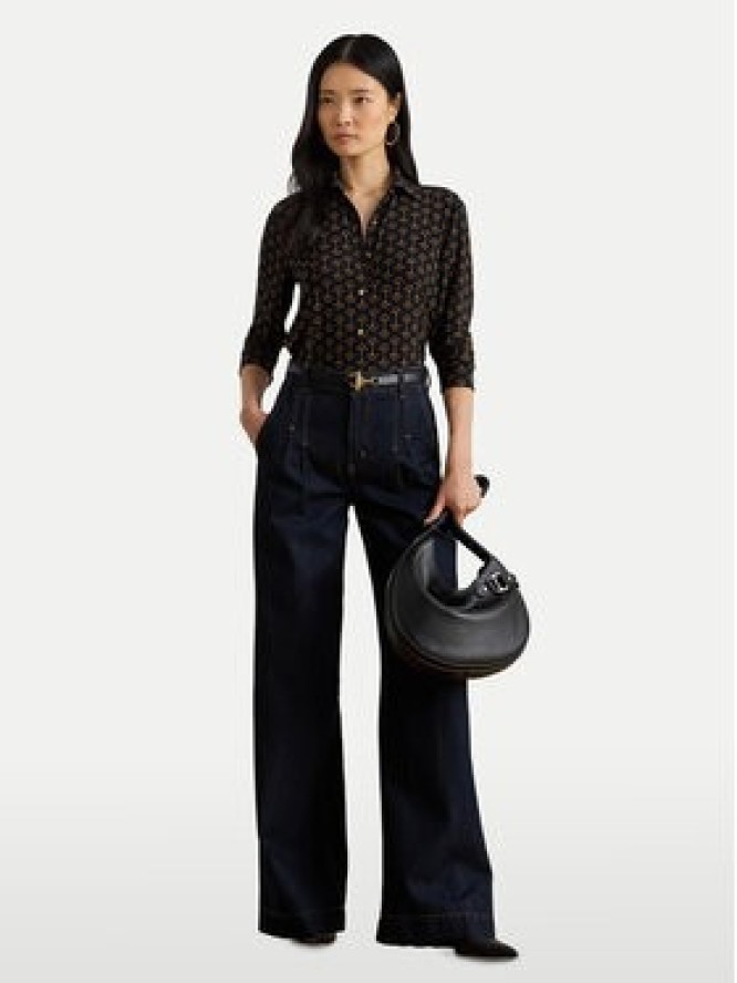 LAUREN RALPH LAUREN Koszula 200P03717001 Granatowy Regular Fit