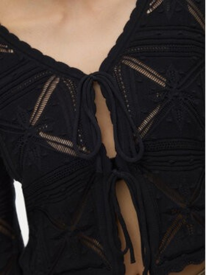 Vero Moda Kardigan Lola 10337188 Czarny Regular Fit