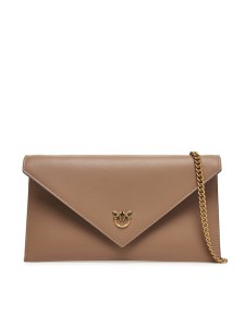 PINKO Torebka Flat Purse Mini AI 25-26 PCPL 105347 A0F1 Brązowy