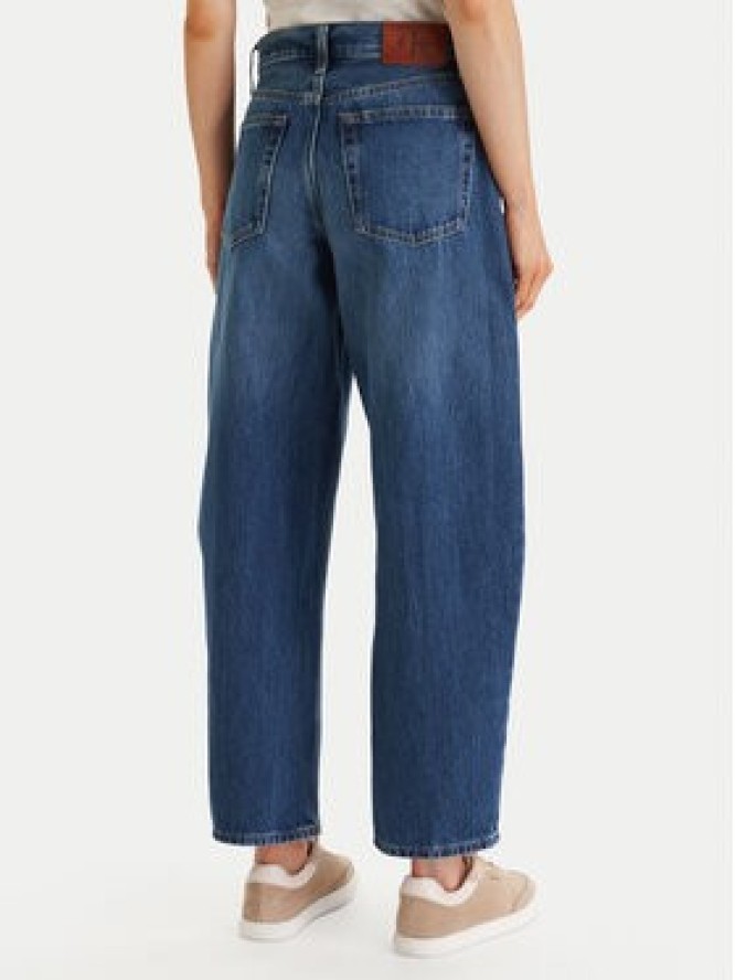 Calvin Klein Jeans Jeansy LV047F685G Niebieski Barrel Fit