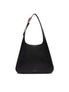 Calvin Klein Torebka Hardware Adj Strap Medium Bag LV04F3402G Czarny