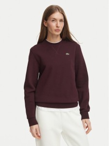 Lacoste Bluza SF5245 Bordowy Regular Fit