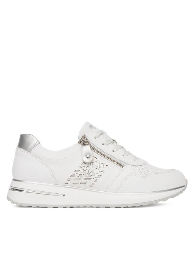 Remonte Sneakersy D1G00-80 Biały