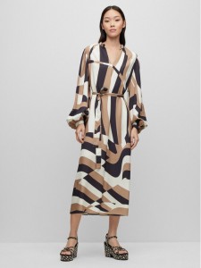 Boss Sukienka codzienna Detola 1 50492313 Kolorowy Relaxed Fit