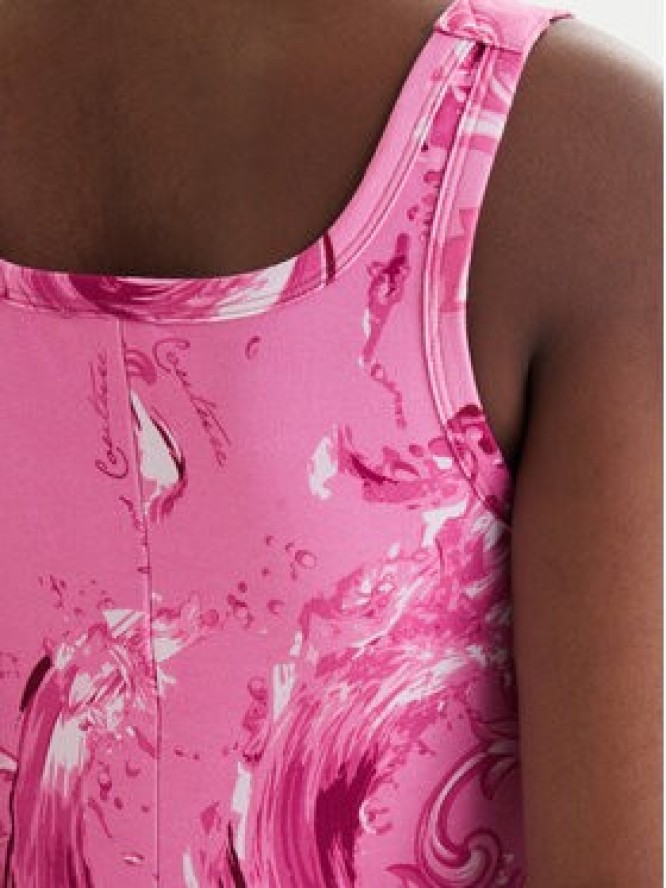 Versace Jeans Couture Sukienka codzienna 80HAO943 JS550 Różowy Slim Fit