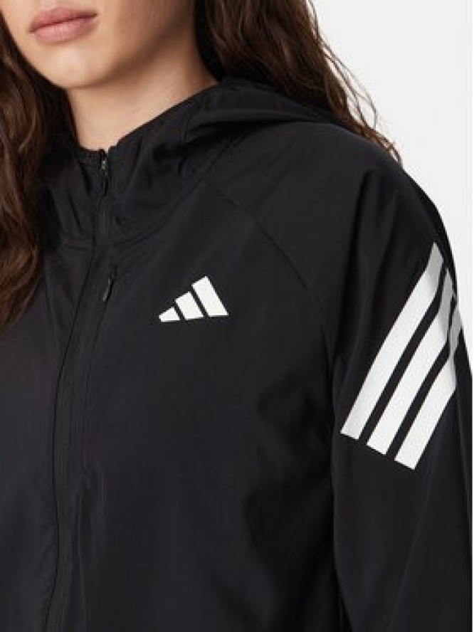 adidas Kurtka przejściowa Adi365 Running KQ8074 Czarny Regular Fit