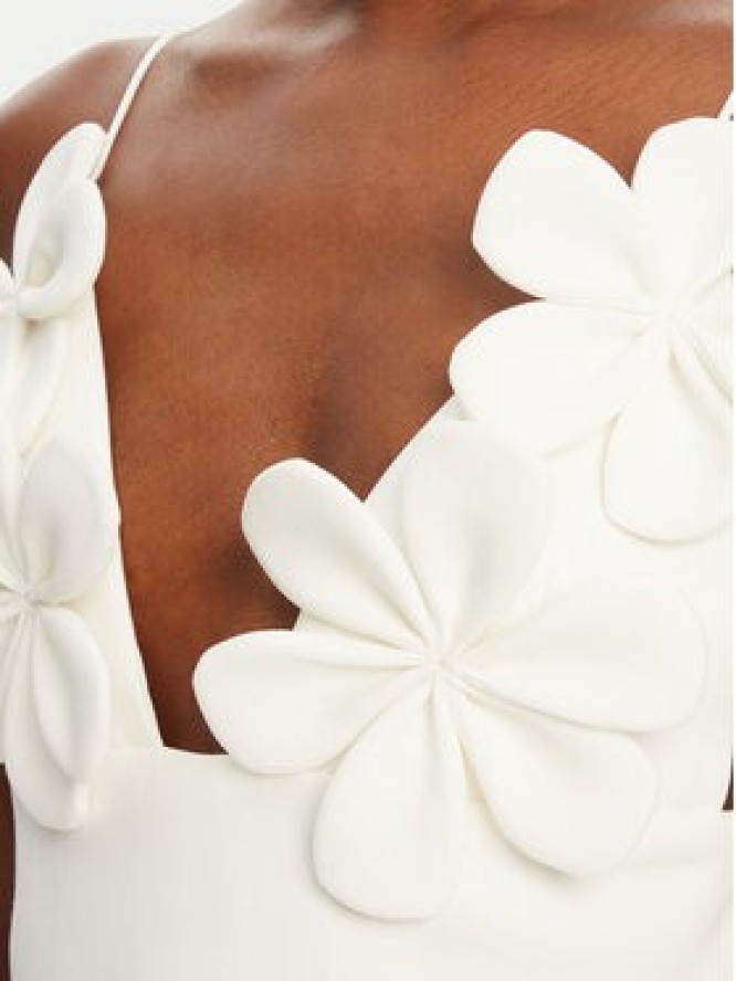 Bardot Sukienka koktajlowa Ingrid 59710DB1 Biały Slim Fit