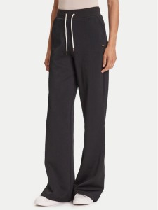 Guess Spodnie dresowe V5YB19 KBSL2 Czarny Regular Fit