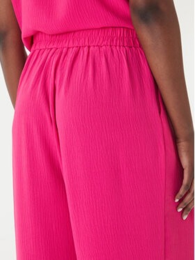 LOLA CASADEMUNT Spodnie materiałowe LS2614054 Różowy Regular Fit