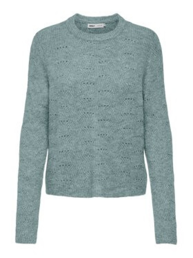 ONLY Sweter 15234745 Zielony Regular Fit