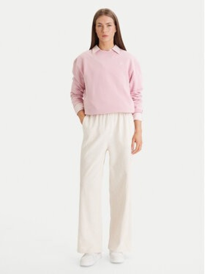 Tommy Hilfiger Spodnie dresowe UW0UW06180 Beżowy Wide Leg