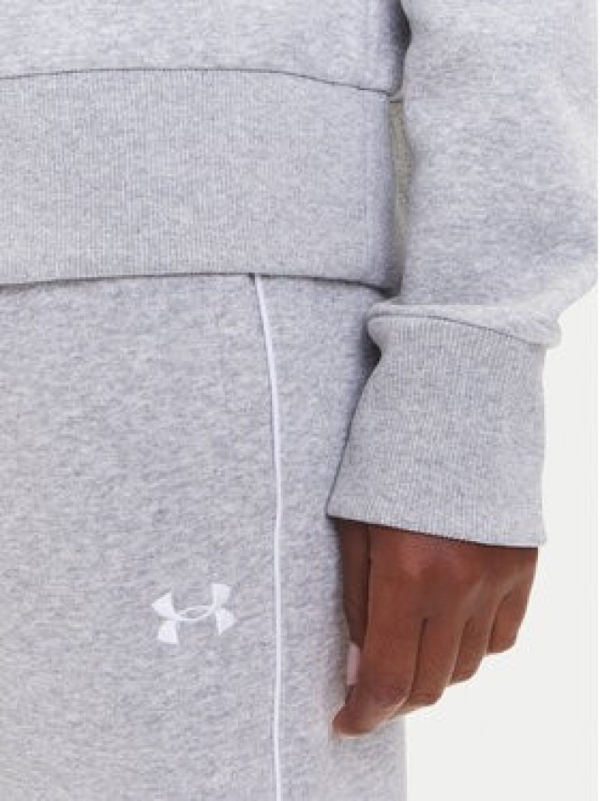 Under Armour Bluza Ua Rival 1379492 Szary Loose Fit