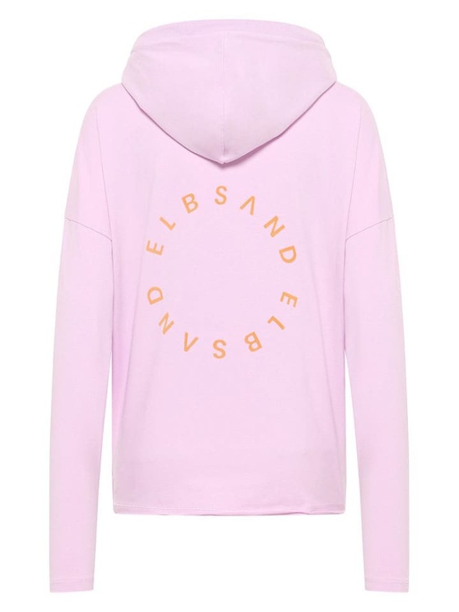 ELBSAND Bluza "Nella" w kolorze jasnoróżowym rozmiar: S