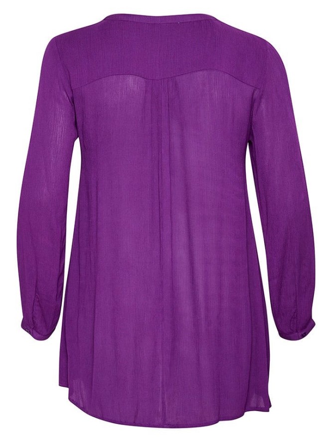 Kaffe Tunika w kolorze fioletowym rozmiar: 46